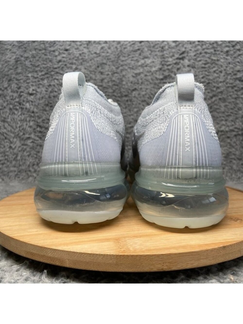 Nike Air VaporMax 2023 Flyknit Size 13 Men Pure Platinum DV1678-002 - Picture 5 of 7